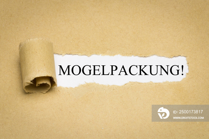 Mogelpackung!