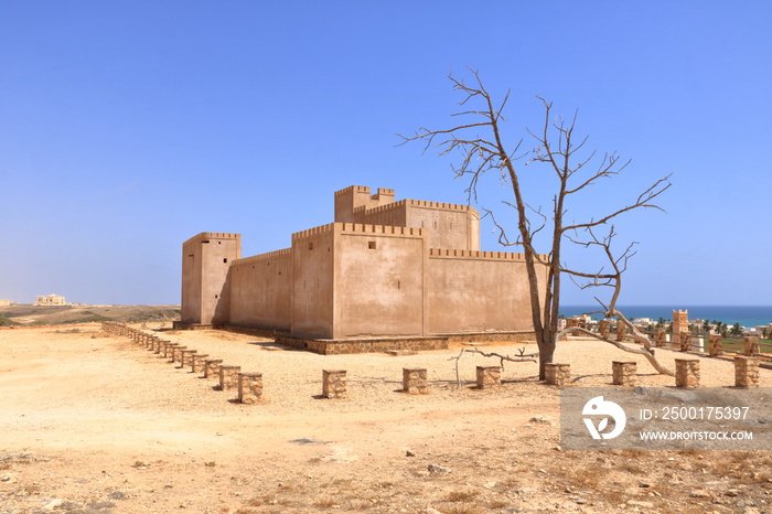 Taqah Caste near Salalah, Dhofar, Sultanate of Oman