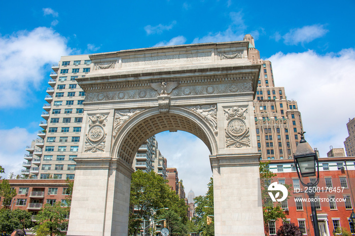 Washington Square Arch Washington Square Park Manhattan New York City