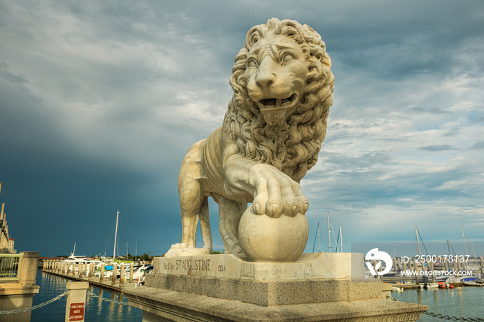 Bridge of Lions in St Augustine, Florida