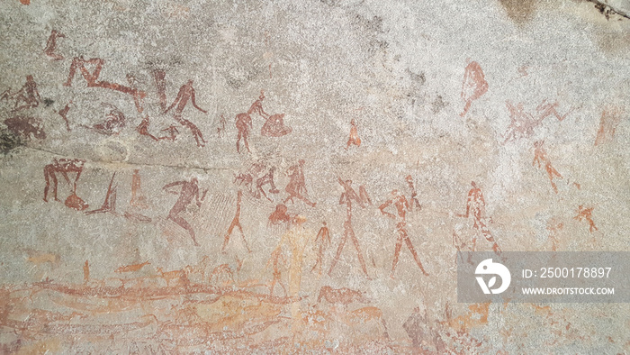 Rock art at Matobo National Park