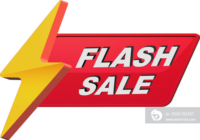 Flash sale badges