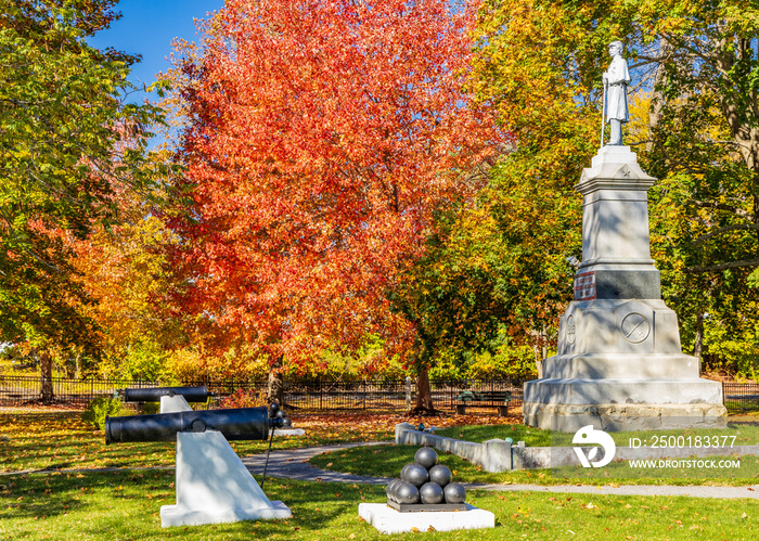 Maine-Freeport-Memorial Park