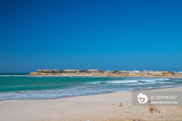 Dakhla beach, Western Sahara, Morocco