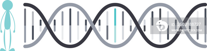 Genetic Variant scientific transparent illustration graphic