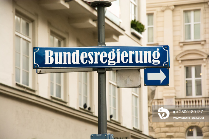 Schild 192 - Bundesregierung