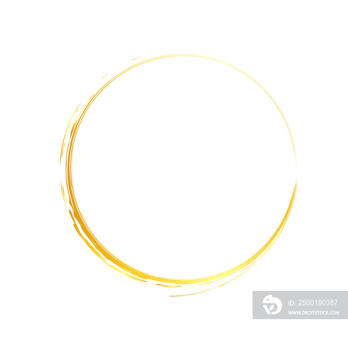 Gold circle  element, set of golden circle,  ornament, for invitations, photo frames, sales banner.