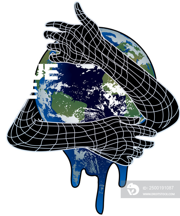 Embrace the earth Streetwear PNG ready to print