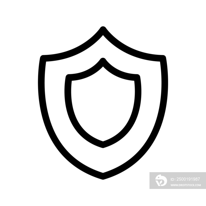 privacy outline icon illustration design