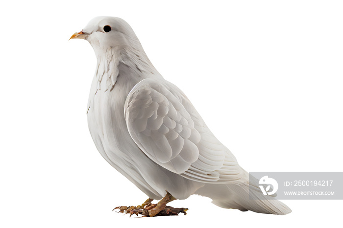 pigeon isolated on white background