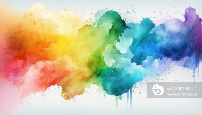 abstract watercolor background with watercolor splashes wallpaper