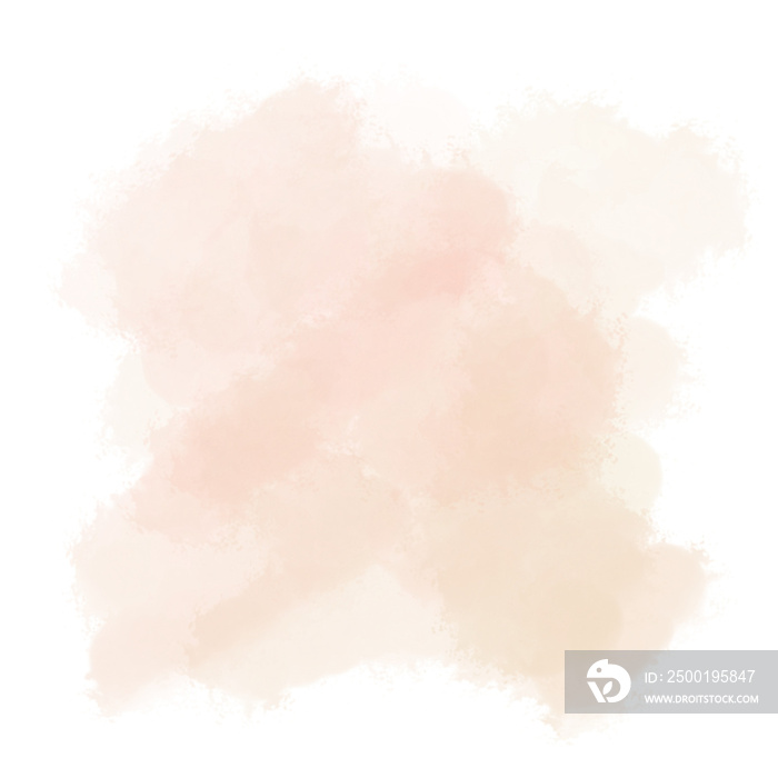 Pink Blush Abstract Watercolor Brush Splash Background