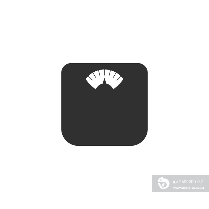 Scale icon in simple design. Vector illustration