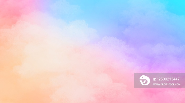 Colorful wallpapers have a beautiful cloud texture.