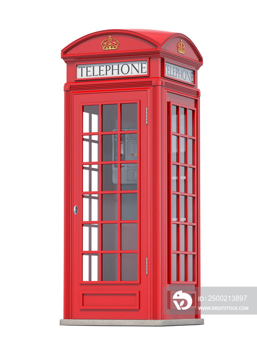 Red phone booth. London, british and english symbol.