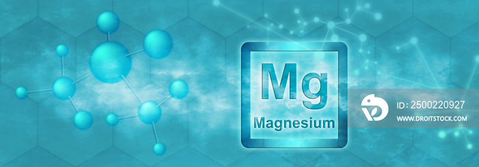 Mg符号。镁化学元素
