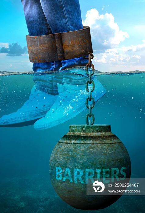 Barriers can be an issue and a burden with negative effects on health and behavior - Barriers can be