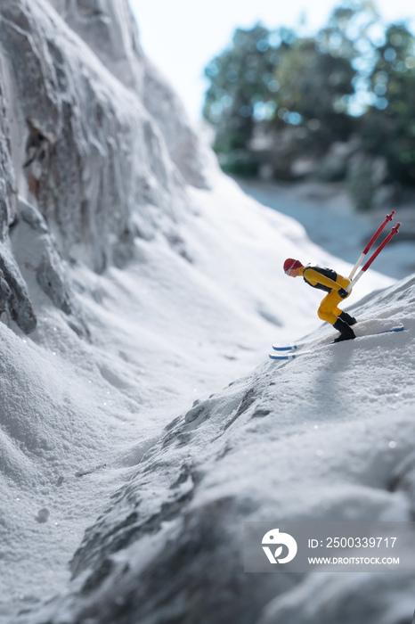 创意微观滑雪