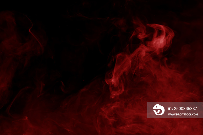 red smoke abstract background