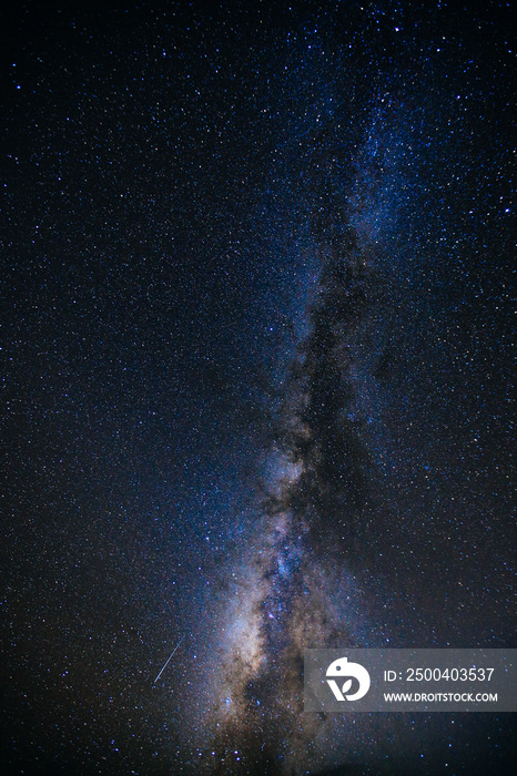 Starry Milky Way, Haleakala National Park , Maui, Hawaii