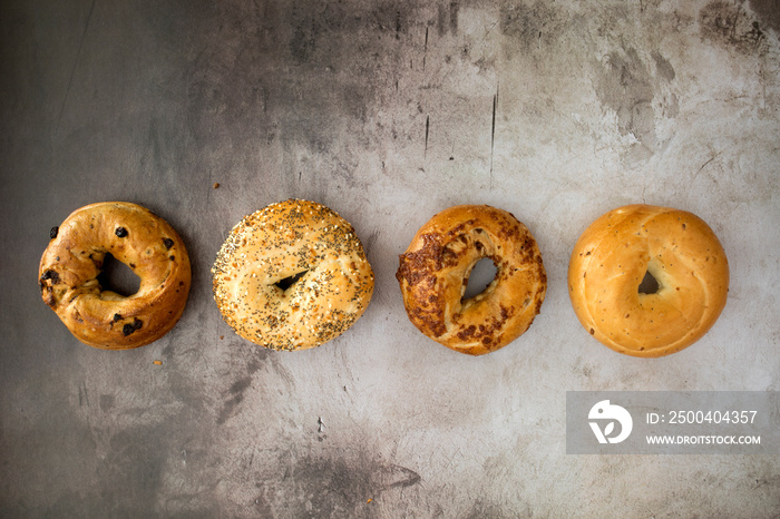 有复制空间的各种Bagels