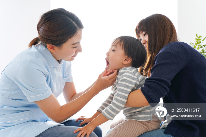 歯医者さんと子ども