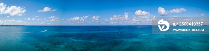 加勒比海开曼群岛热带天堂全景