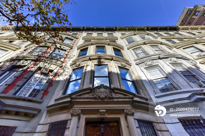 Brownstone Houses of New York City