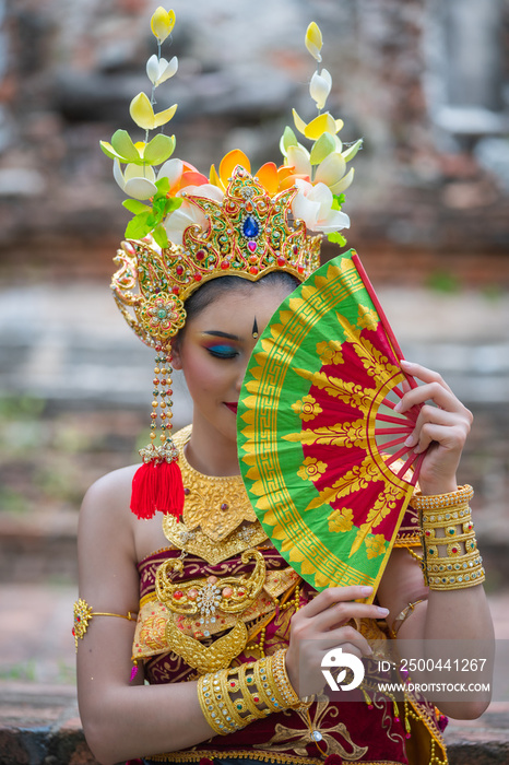 bali asian portrait women