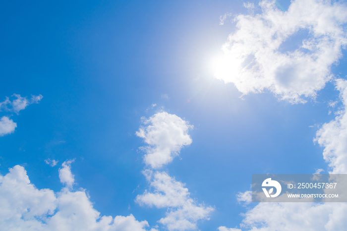 初夏の青空