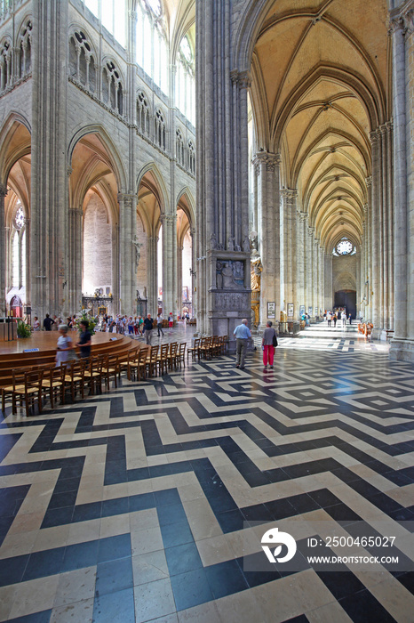 Intérieur de la cathédrale dAmiens