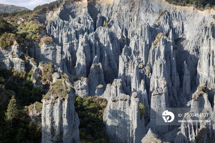 Putangirua Pinnacles Wairarapa，新西兰