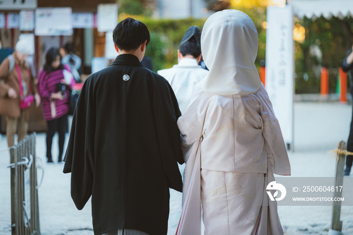 神前結婚式の風景