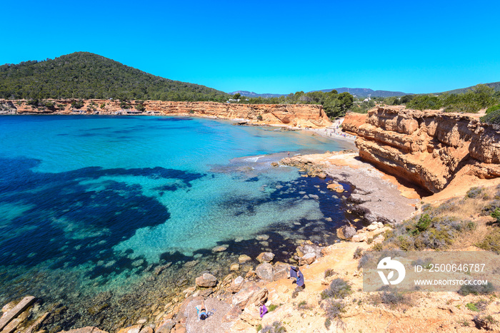 Sa Caleta beach, Ibiza, Spain