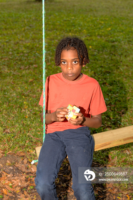 Boy Playing