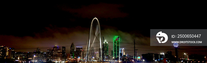 Dallas Skyline night view