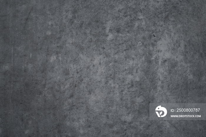 Texture of dark gray concrete wall as an abstract background