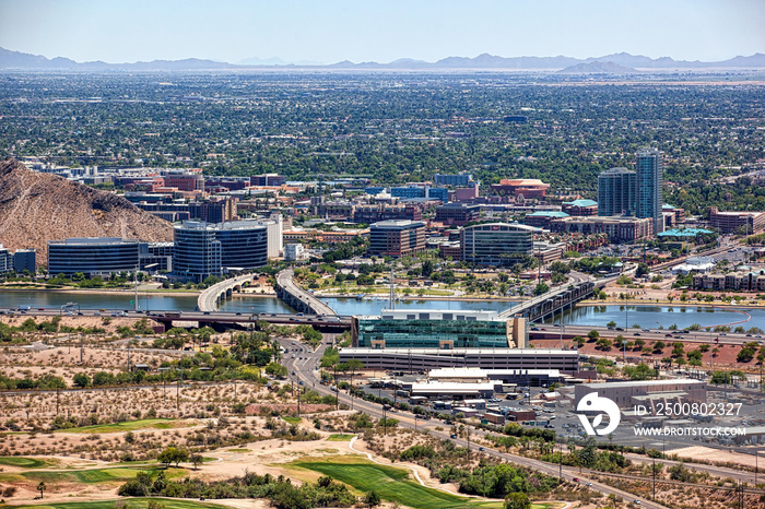 Clear Skies over Tempe, Arizona