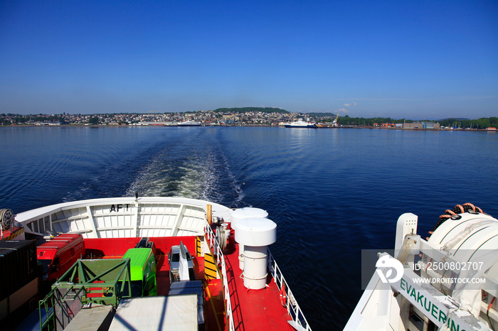 Ferry service between Horten and Moss, Norway