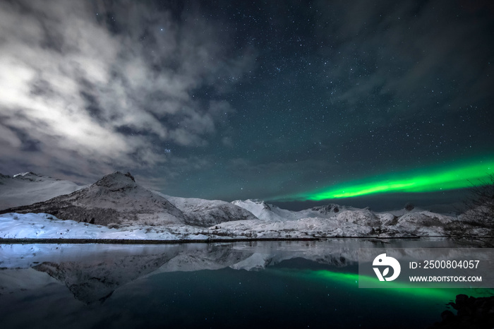 Polarlicht über den Lofoten