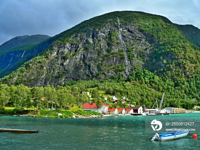 Norway-view of the Skjolden