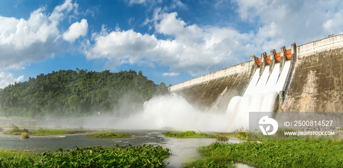 Panorama, Drainage from large dams