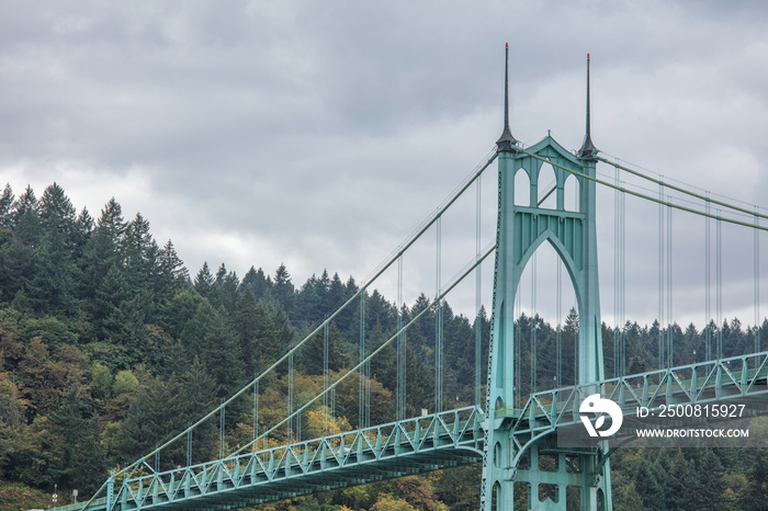 St. johns bridge in Portland