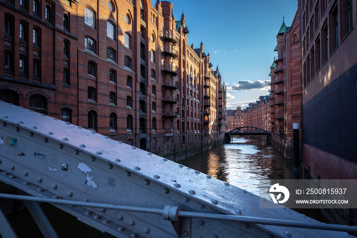 Fleet in der Speicherstadt