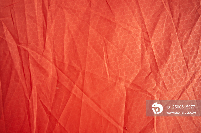 orange tent fabric for background