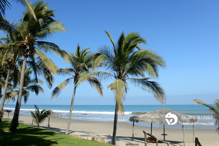 Panoramic view of Mancora, Peru