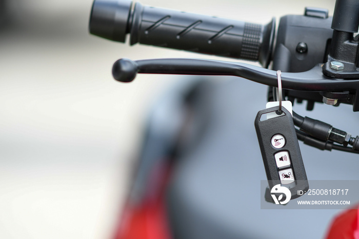 black Smart Key or remote control for motorcycle key