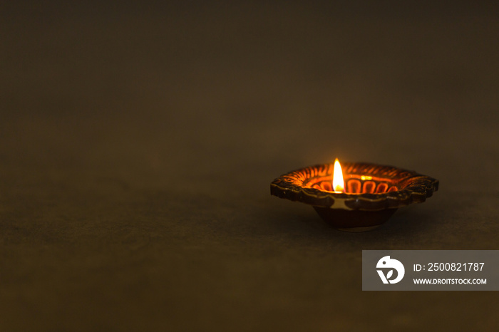 Diwali Diya(oil lamp). Happy Diwali. Diwali is biggest festival of India. Diwali is festival of lights and happiness.