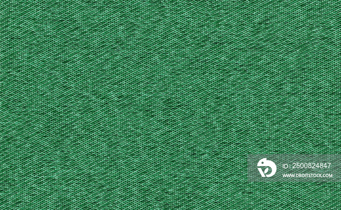 Closeup Green color fabric sample texture. Strip line black and green fabric pattern design or upholstery abstract background.