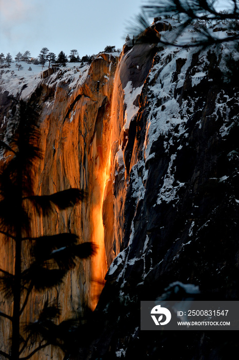 Horsetail Fall at Yosemite